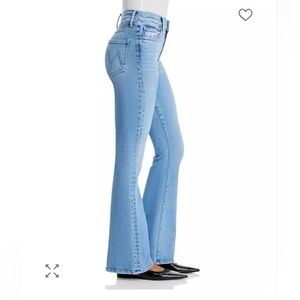 MOTHER Light Blue Flare Jeans -The Weekender Blessing In Disguise